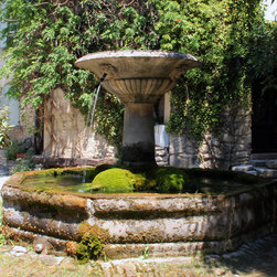 Landscaping Mediterranean Style - Outdoor Fountains And Ponds