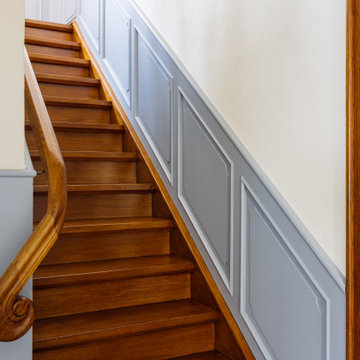 French-Cottage-Stil im Farmhaus – Interior Design mit Pastellblau & Vintage-Möbe