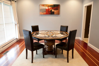 Design ideas for a modern dining room in Louisville.