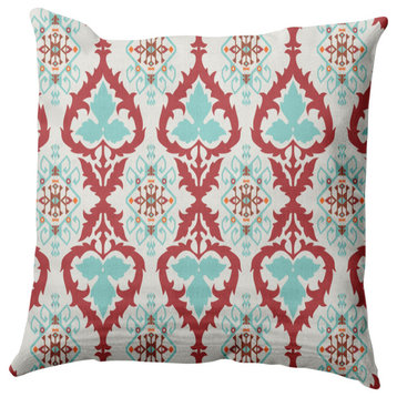 Bombay Decorative Throw Pillow, Light Blue, 26"x26"