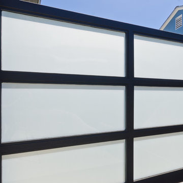 Glass Gates and Garage Door in Culver City