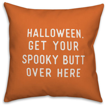 Halloween Spooky Butt 16"x16" Indoor/Outdoor Pillow