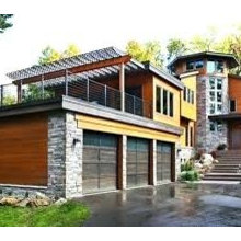 flat roof and deck images