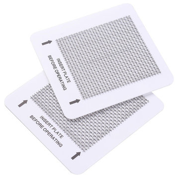 Set of 2 Ceramic Ozone Plates for Popular Home Air Purifiers 4.5" x 4.5"