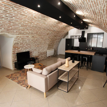 Rénovation et décoration d'un appartement en plein centre d'Albi.