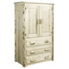 Montana Woodworks Armoire in Clear Lacquer
