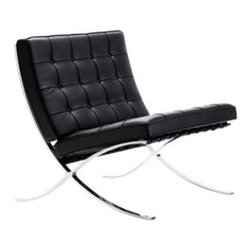 Catalan Chair in Black - Armchairs And Accent Chairs