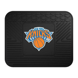 FANMATS - New York Knicks 14 in. x 17 in. Utility Mat Black - Painting Tools