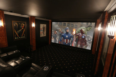 Inspiration for a home theatre in Other.