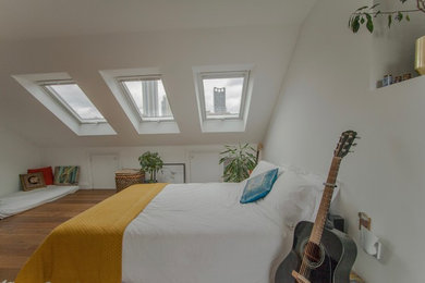 This is an example of a bedroom in London.
