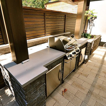 Rosedale Backyard Living Space