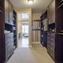 Wardrobe, shoes racks