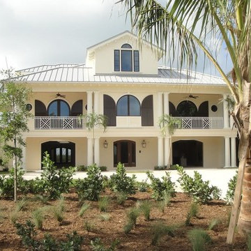 Welded Aluminum Railing & 5V Metal Roof