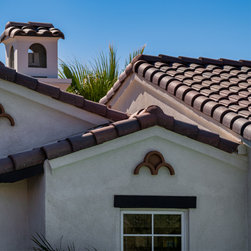 Newpoint&trade; Concrete Roof Tile in Barcelona Santa Catarina Blend - Roofing And Gutters