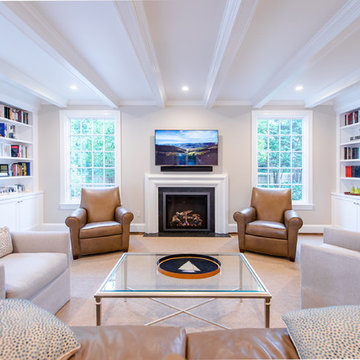 Transitional Living Room