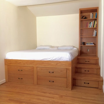 Jack and Clara's platform bed