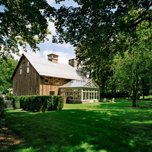 Rustic barn houses