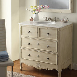 Distressed Bathroom Vanities - Bathroom Vanities And Sink Consoles