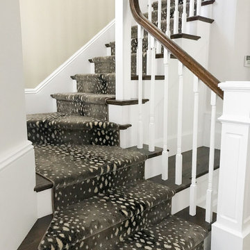 Brown Deerfield Custom Stair Runner