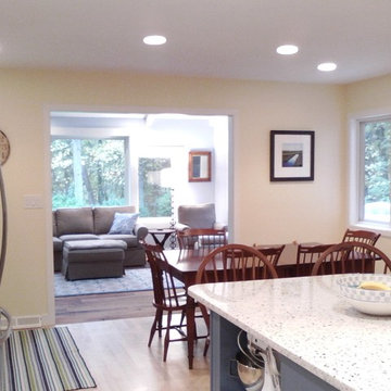 Concord Kitchen sunroom after
