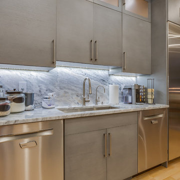 Two Level Condo Renovation with Roof Deck