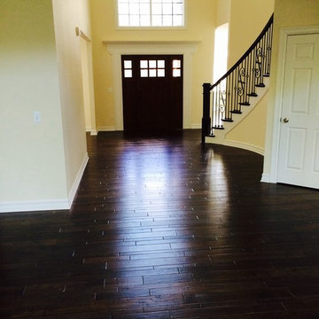 This flooring just radiates eloquence and class! Installed by us!