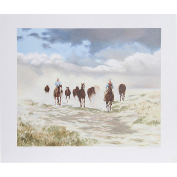 Gwendolyn Branstetter "Storm Brewing" Lithograph