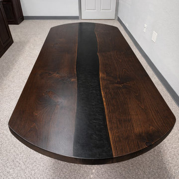 Mahogany Executive Office with Fish Tank