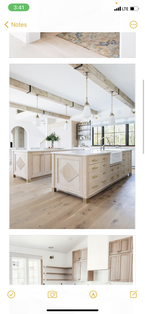 White Oak vs. Natural Maple