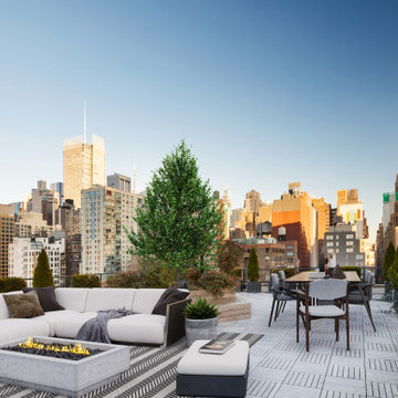 Virtual Staging Examples - Backyards, Patios, Decks & Terraces