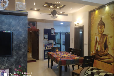 Inspiration for a zen home design remodel in Bengaluru