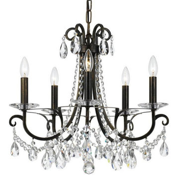 Crystorama 6825-CH-CL-MWP Othello - 5 Light Chandelier