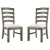 Blevins Dining Chair, Weathered Gray