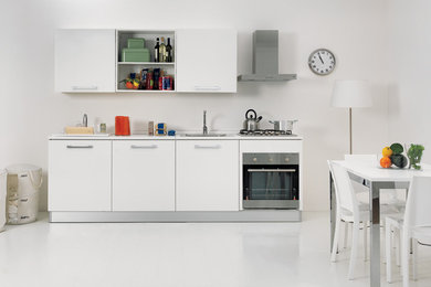 Colavene Smart kitchen+laundry 4 moduli bianco