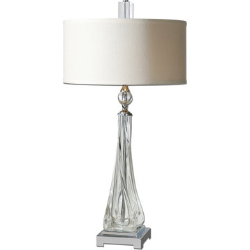 Grancona 2-Light Twisted Glass Table Lamps