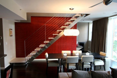 Minimalist staircase photo in Boston