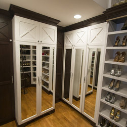 Project designed by Sarah Petersen - Closet Organizers