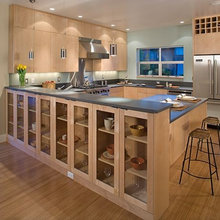 kitchen glass doors
