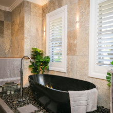 Outdoor bathroom