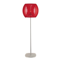George Kovacs Contemporary Chrome Floor Lamp - Floor Lamps