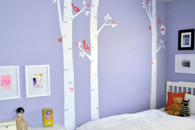 Inspiration for a contemporary kids' room remodel in San Francisco
