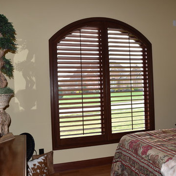 Arch Wood Shutter