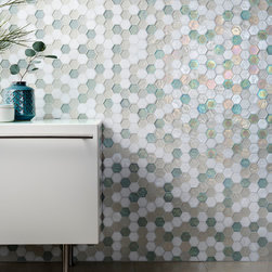Hexagon Glass Mosaic - Mosaic Tile