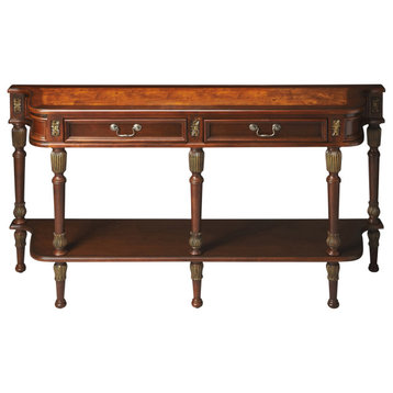 Merrion Console Table, Dark Brown