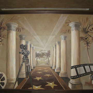 Media Room - Home Theater Murals