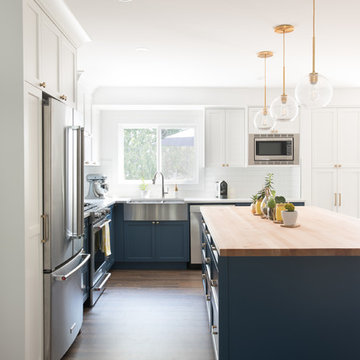 Beautiful Butcher Block Countertop