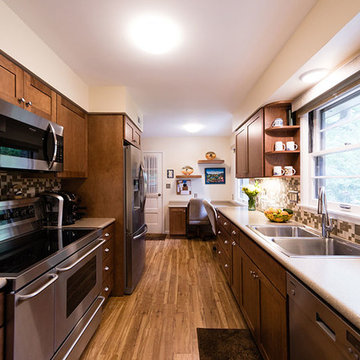 Northwestern West Lafayette Galley Kitchen Remodel