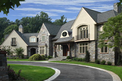 Inspiration for a timeless exterior home remodel in Philadelphia