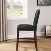 Comfort Pointe Carteret Brown Leather Counter Stool