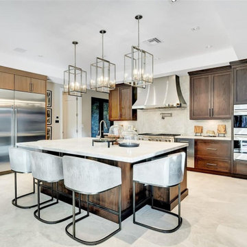 Streamlined Surfaces for Our Client's Kitchen Makeover in Los Angeles, CA